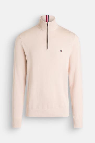 TOMMY HILFIGER Strick-Troyer creme