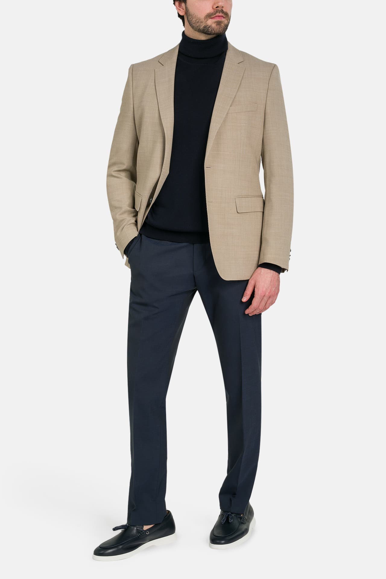 BOSS Wollmix-Sakko beige, Bild 1