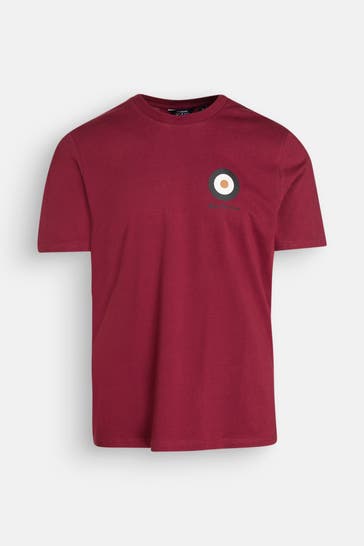 BEN SHERMAN T-Shirt weinrot