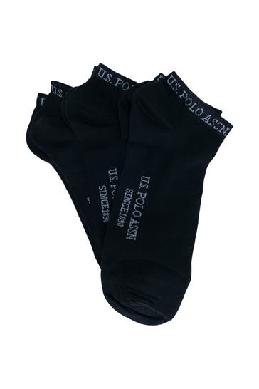 U.S. POLO ASSN. 3er-Pack Socken schwarz