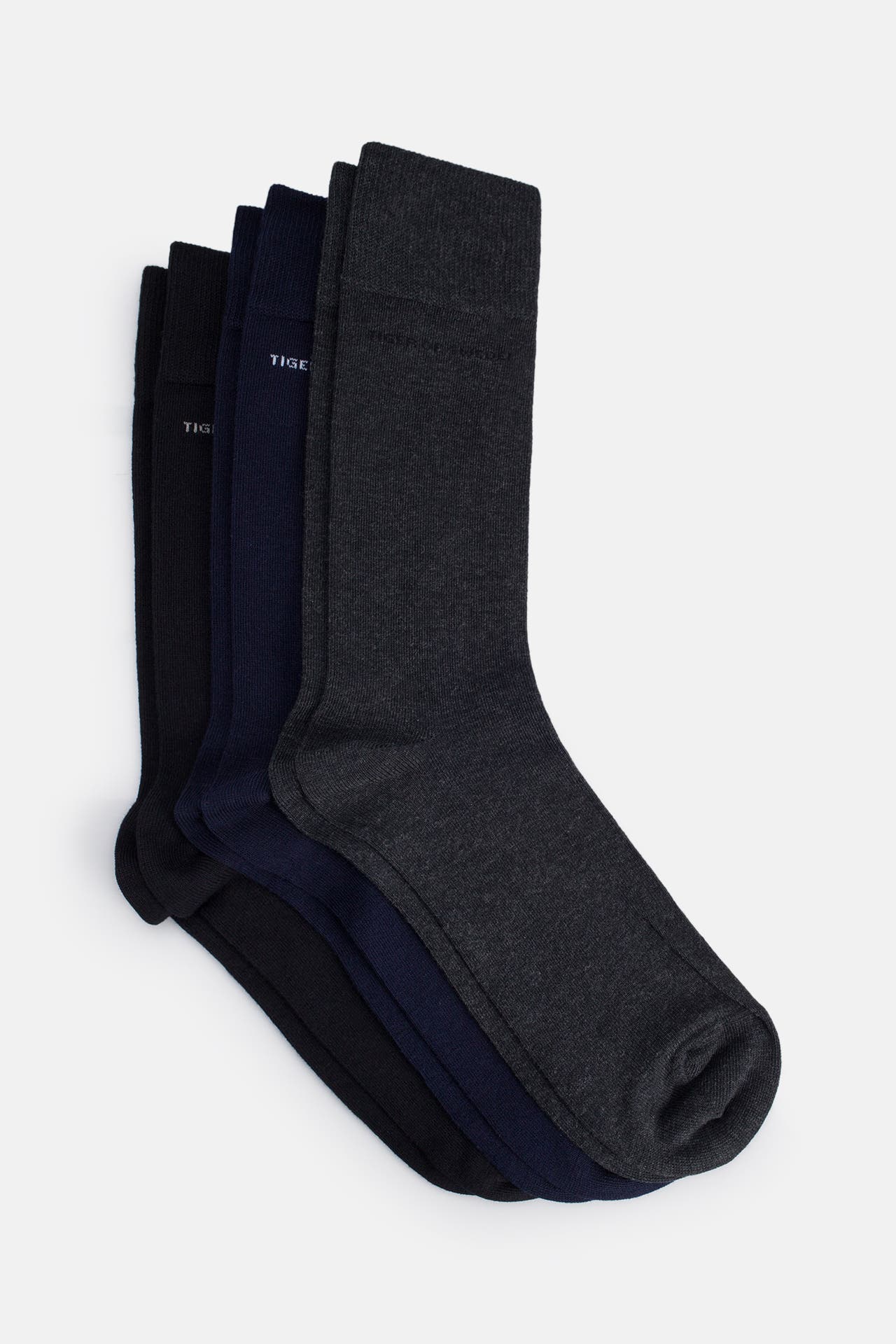 TIGER OF SWEDEN 3er-Pack Socken 'Abramio' mehrfarbig, Bild 1