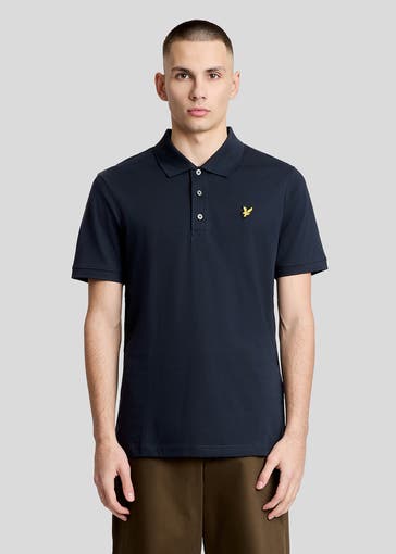LYLE&SCOTT Polo-Shirt nachtblau