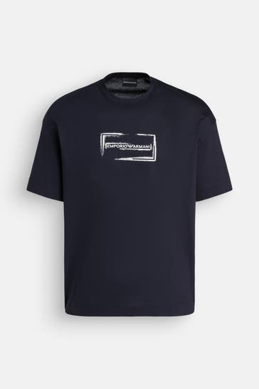 EMPORIO ARMANI T-Shirt schwarzblau