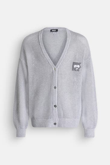 DKNY Strickjacke grau
