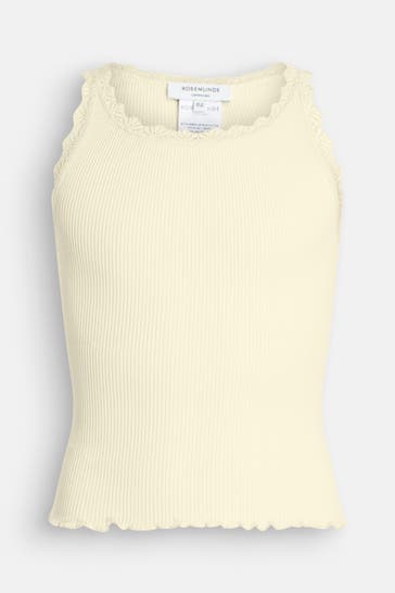 ROSEMUNDE Top hellgelb