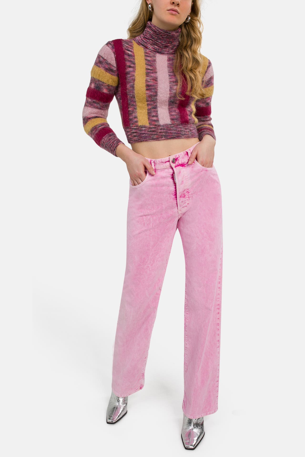 DSQUARED2 Strickpullover mehrfarbig gestreift, Bild 1