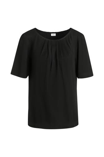 S.OLIVER BLACK LABEL Blusenshirt schwarz