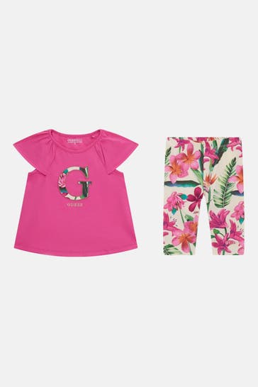 GUESS Set: T-Shirt und Leggings