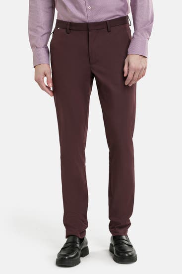BOSS - Stoffhose 'Kaito' burgunder