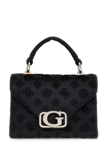 GUESS Umhängetasche 'Zalina Mini' schwarz