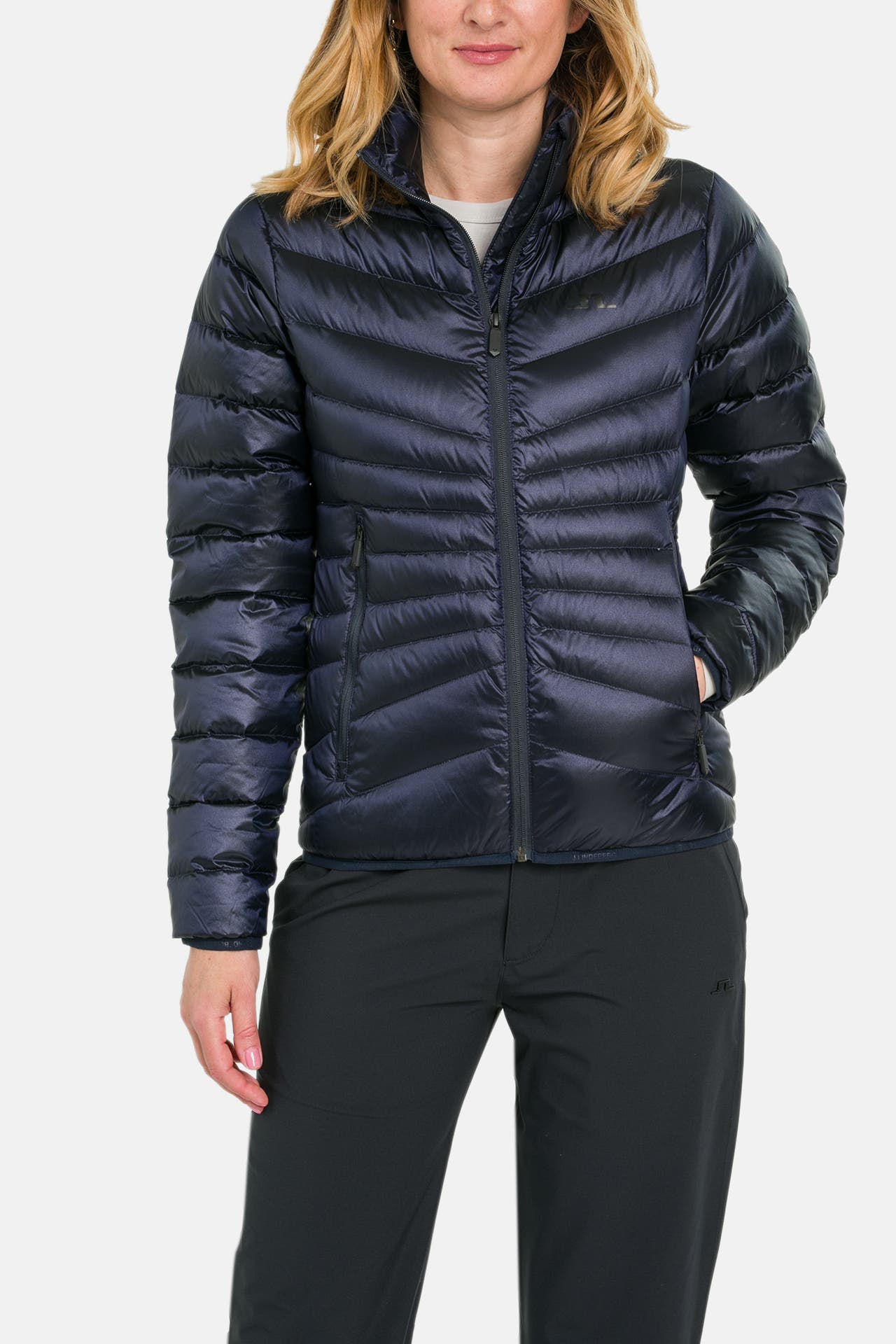 J.LINDEBERG SPORTSWEAR Light-Daunenjacke 'Lara' nachtblau, Bild 1