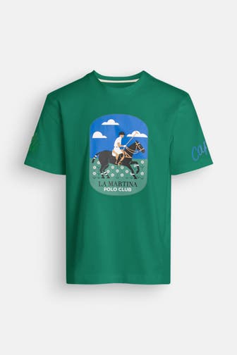 LA MARTINA T-Shirt grün