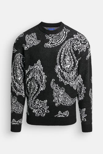 JACK & JONES Pullover zweifarbig