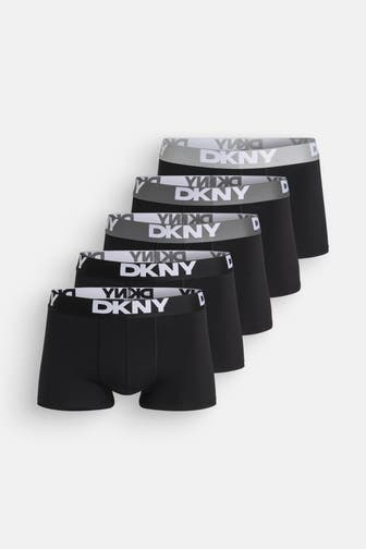 DKNY 5er-Pack Boxer Trunks 'Portland' schwarz