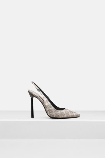 FERRAGAMO - Sling-Pumps 'Jessie X5' gemustert