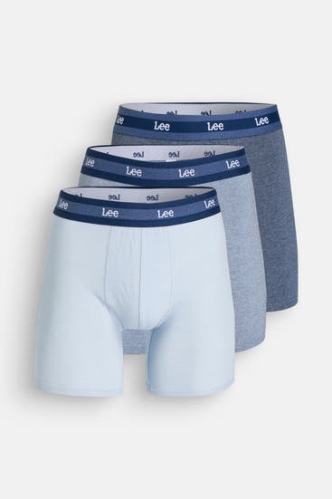 LEE - 3er-Pack Boxer Trunks 'Logue' mehrfarbig