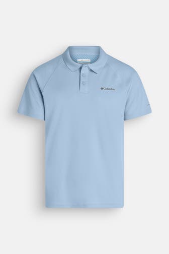 COLUMBIA Funktions-Polo 'Alpine Chill' taubenblau