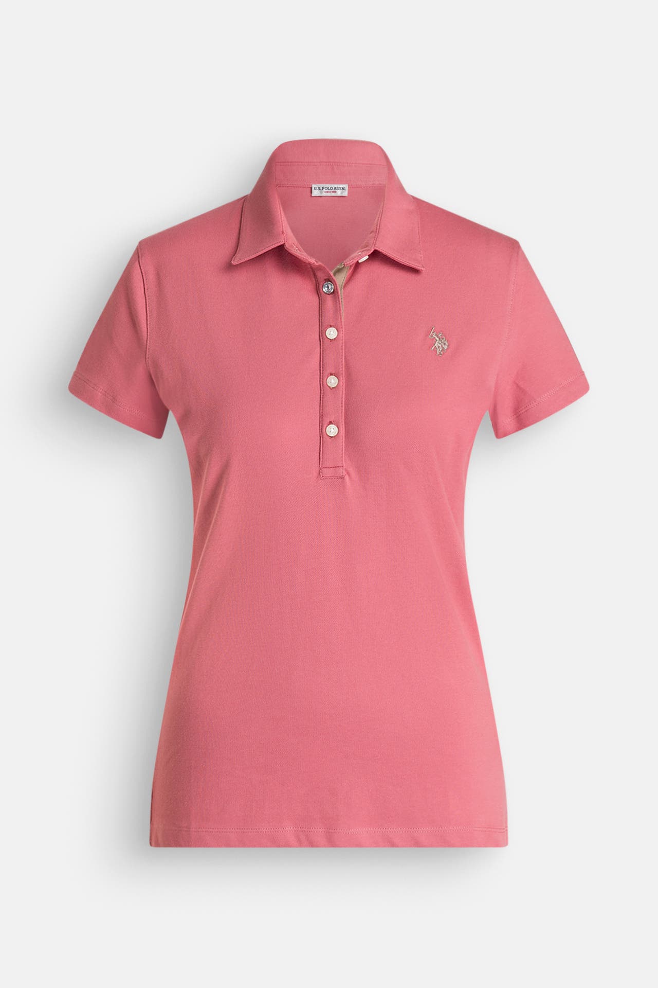 U.S. POLO ASSN. Polo-Shirt 'Sebi' altrosa, Bild 1