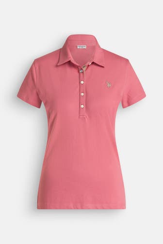 U.S. POLO ASSN. Polo-Shirt 'Sebi' altrosa
