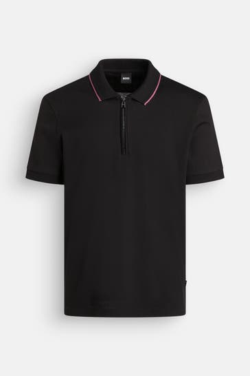 BOSS Polo-Shirt schwarz
