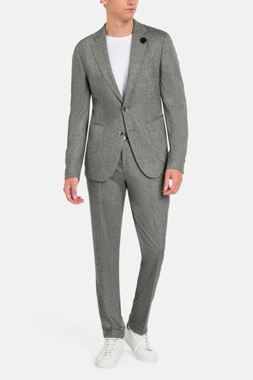 JOOP! Wollmix-Anzug grau