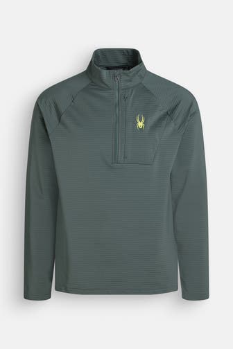 SPYDER Midlayer 'Gridweb' waldgrün