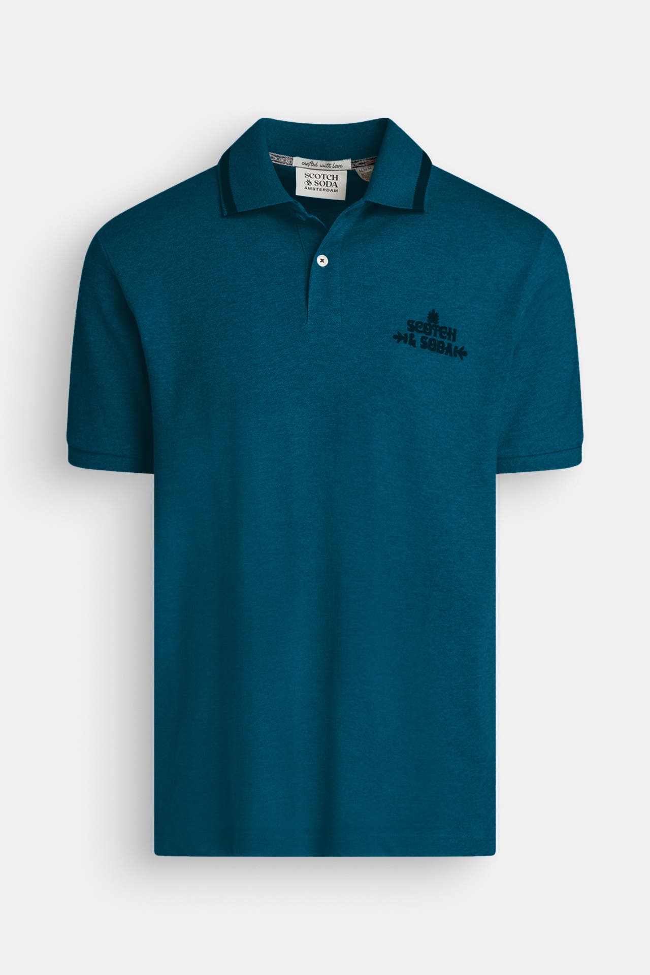 SCOTCH & SODA Polo-Shirt petrol, Bild 1