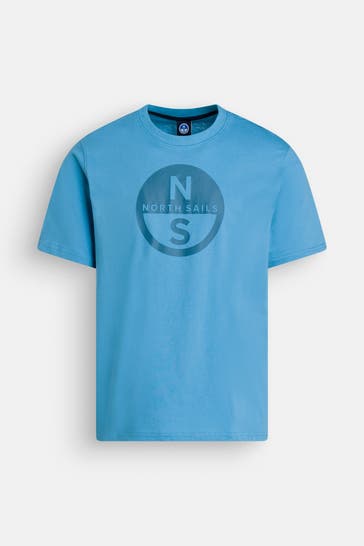 NORTH SAILS T-Shirt azurblau
