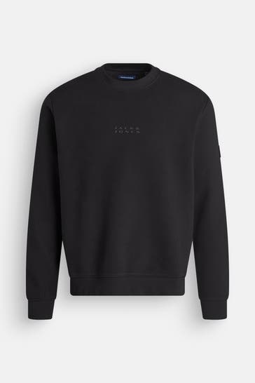 JACK & JONES Sweatshirt schwarz