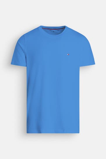 TOMMY HILFIGER T-Shirt azurblau