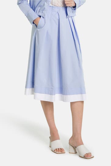 RIANI Two-tone Midi Skirt