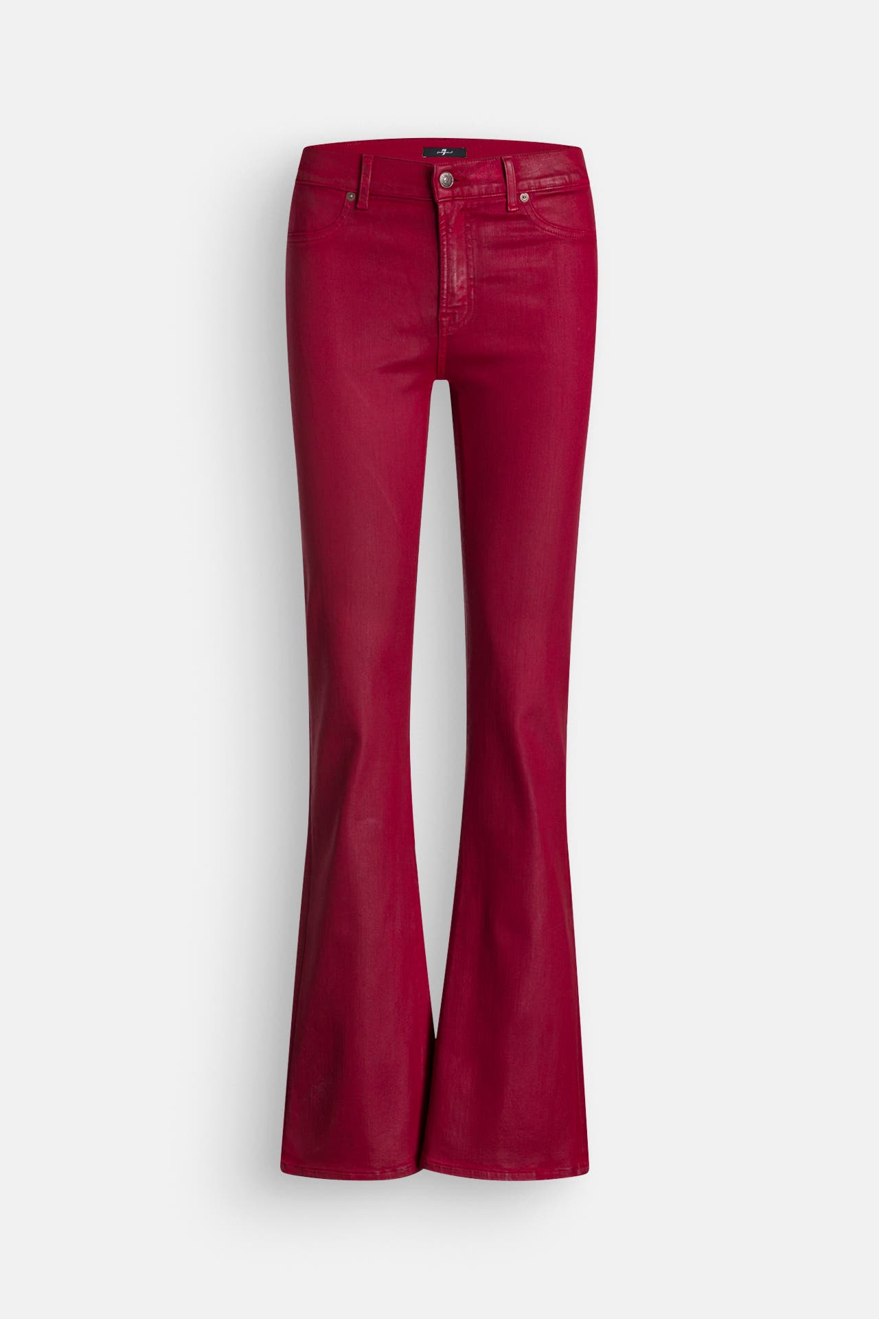 7 FOR ALL MANKIND Jeans rot bootcut, Bild 1