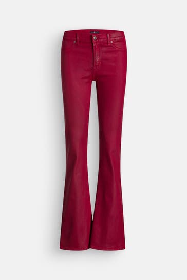7 FOR ALL MANKIND Jeans rot bootcut