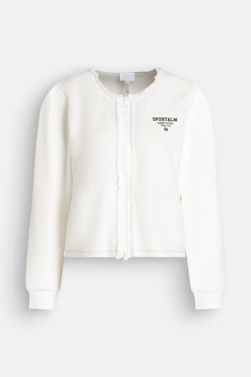 SPORTALM Sweatjacke 'Leonardo' weiß