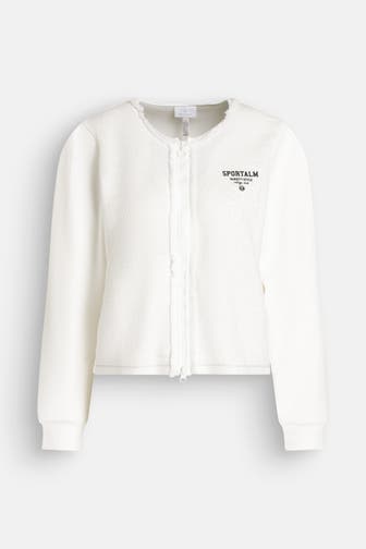 SPORTALM Sweatjacke 'Leonardo' weiß