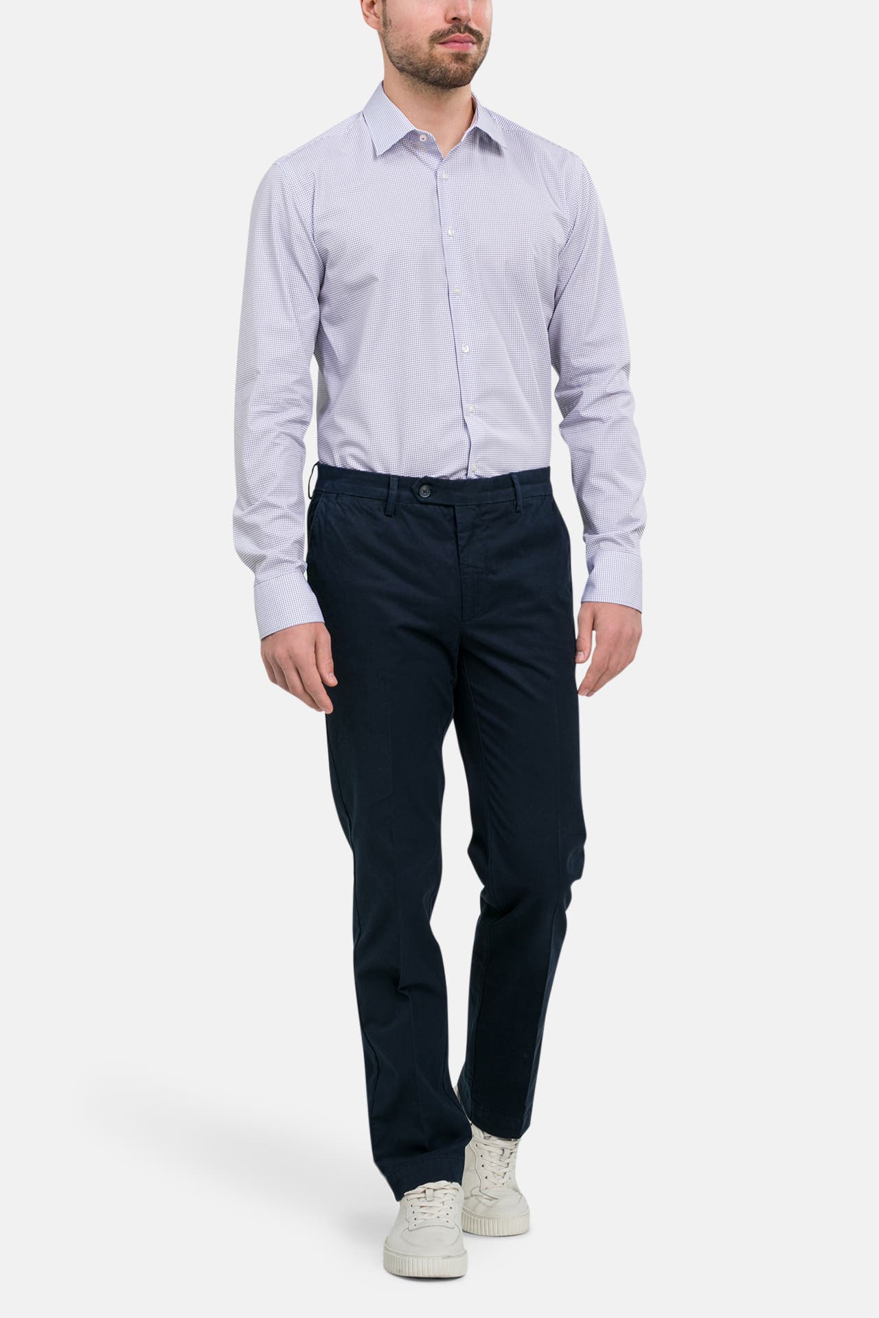 HECHTER Paris Business-Hemd zweifarbig, Bild 1