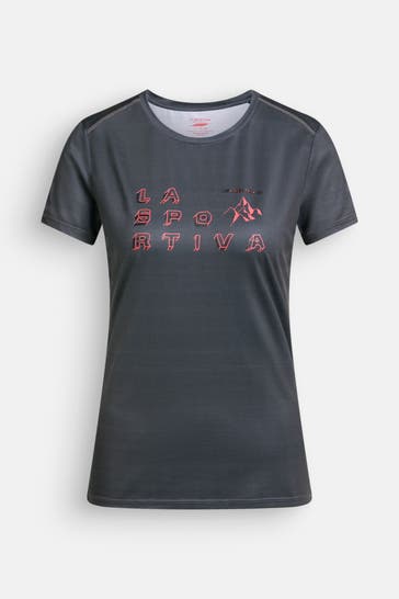 LA SPORTIVA T-Shirt 'Raising' dunkelgrau