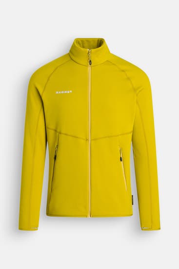 MAMMUT - Midlayer 'Aconcagua' grüngelb