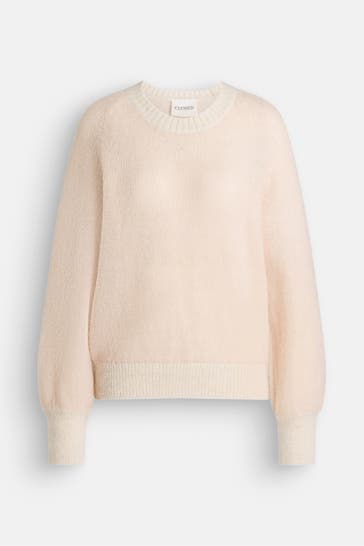 CLOSED Wollmix-Strickpullover creme