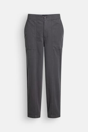 BARBOUR Stoffhose anthrazit