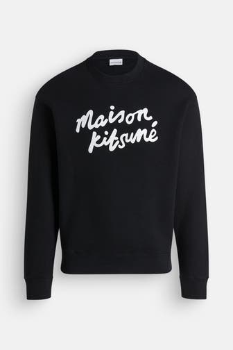 MAISON KITSUNÉ Sweatshirt schwarz