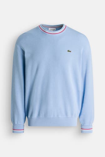 LACOSTE Strickpullover hellblau