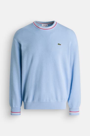 LACOSTE - Strickpullover hellblau