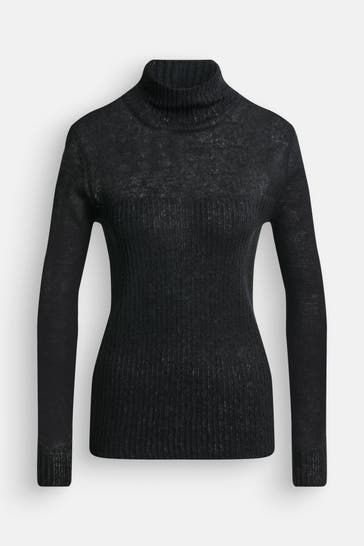 ARMANI EXCHANGE Wollmixpullover 'Giselle' schwarz