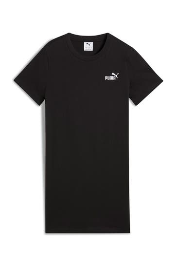 PUMA T-Shirt-Kleid schwarz