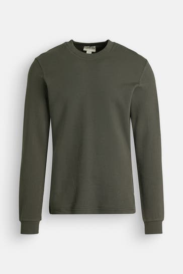 CALVIN KLEIN Sweatshirt grüngrau