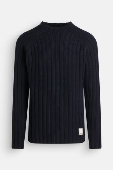 EMPORIO ARMANI Wollmix-Pullover navy