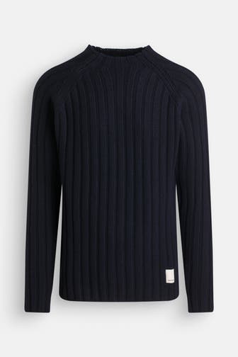 EMPORIO ARMANI Wollmix-Pullover navy