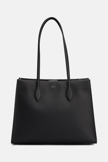 LACOSTE Shopper schwarz