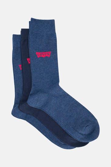 LEVI'S® 3er-Pack Socken blau